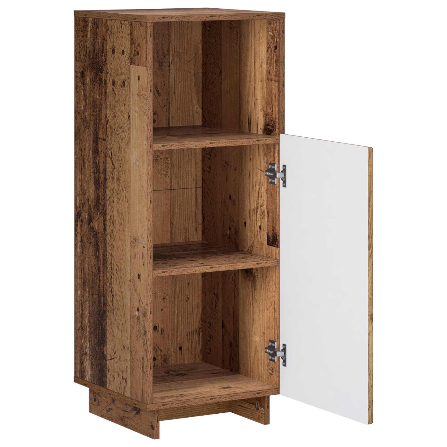 vidaXL Ντουλάπι μπάνιου Παλαιωμένο ξύλο 36,5 x 38 x 95 cm