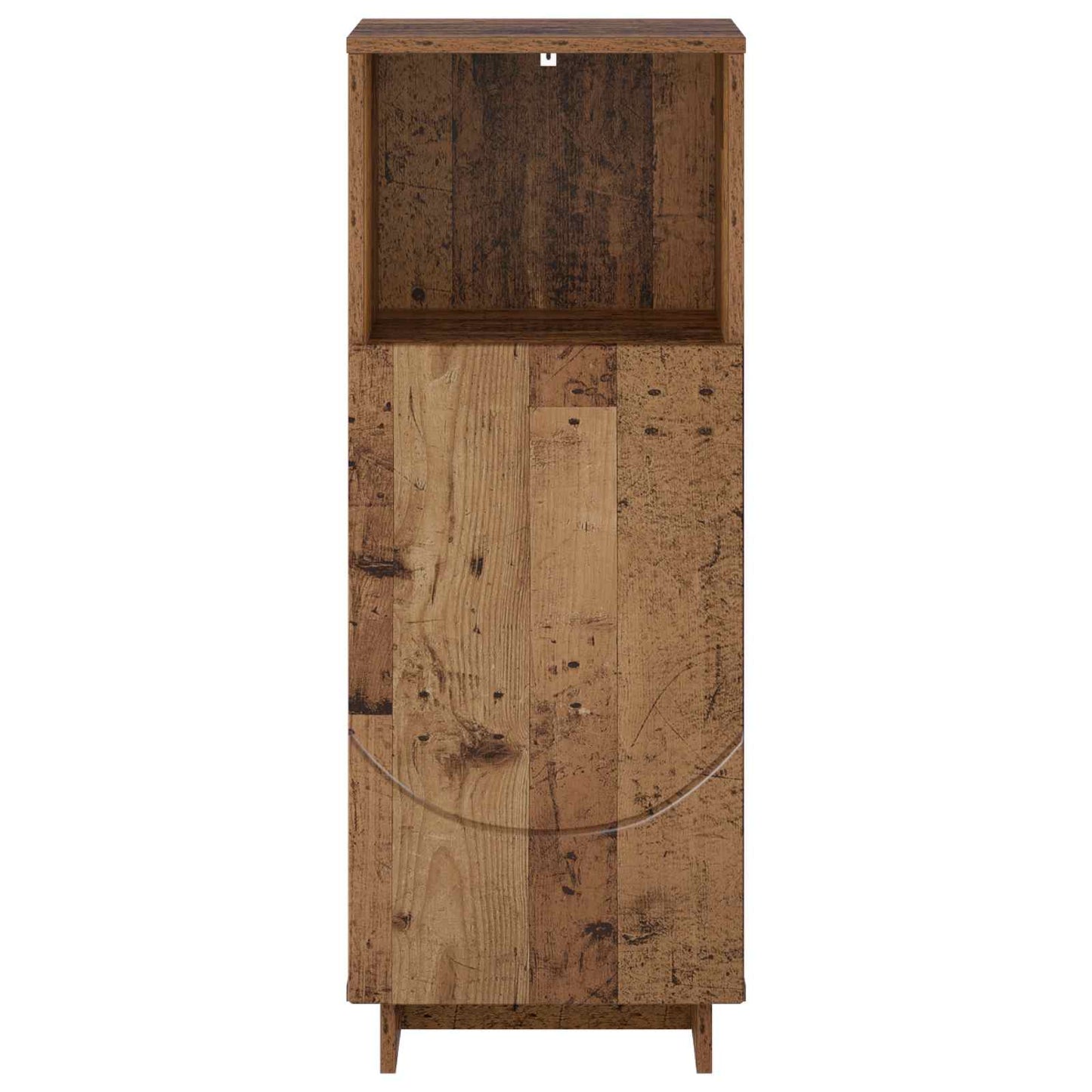 vidaXL Ντουλάπι μπάνιου Παλαιωμένο ξύλο 36,5 x 38 x 95 cm