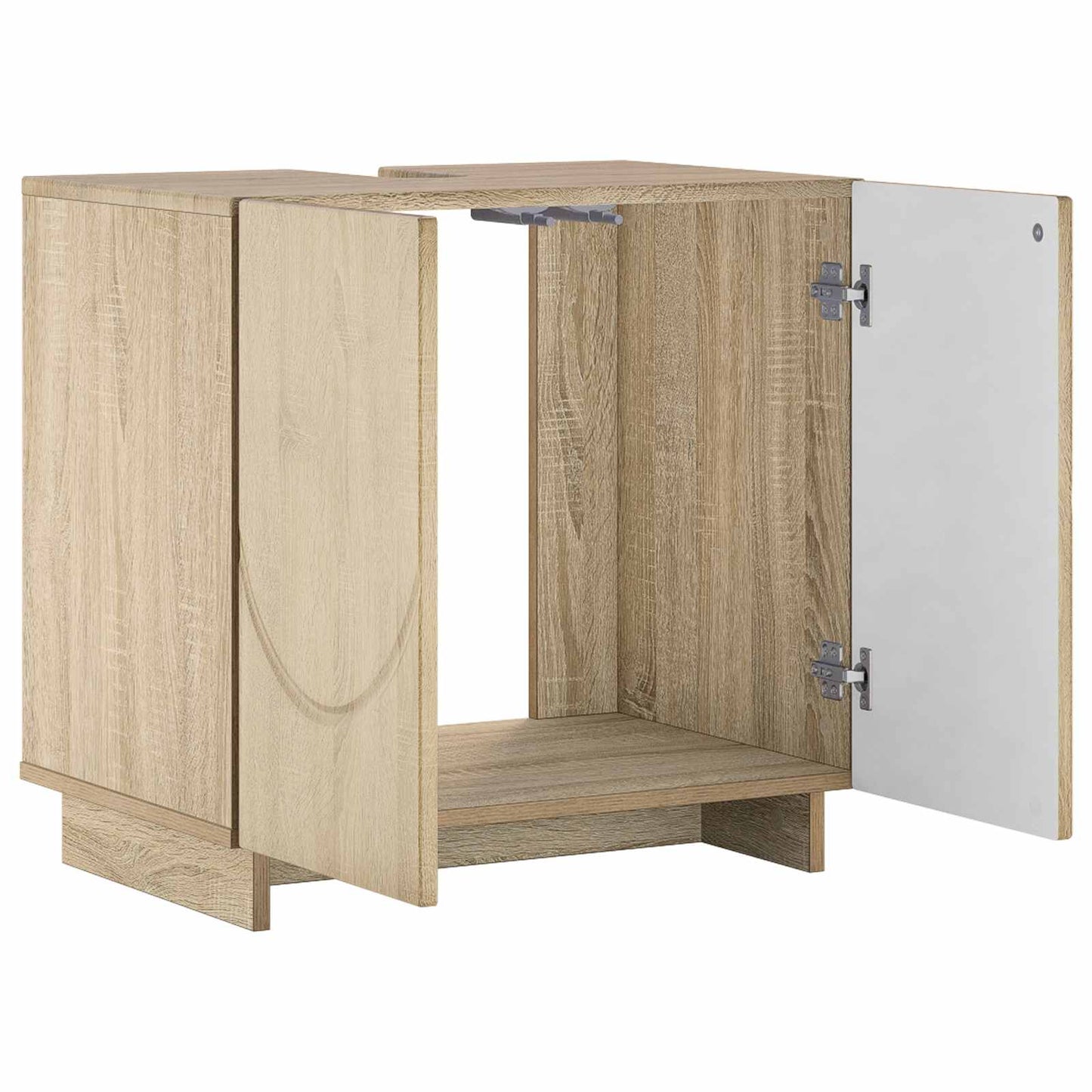 vidaXL Έπιπλο μπάνιου Sonoma Δρυς 60 x 41 x 58 cm Επεξεργασμένο Ξύλο