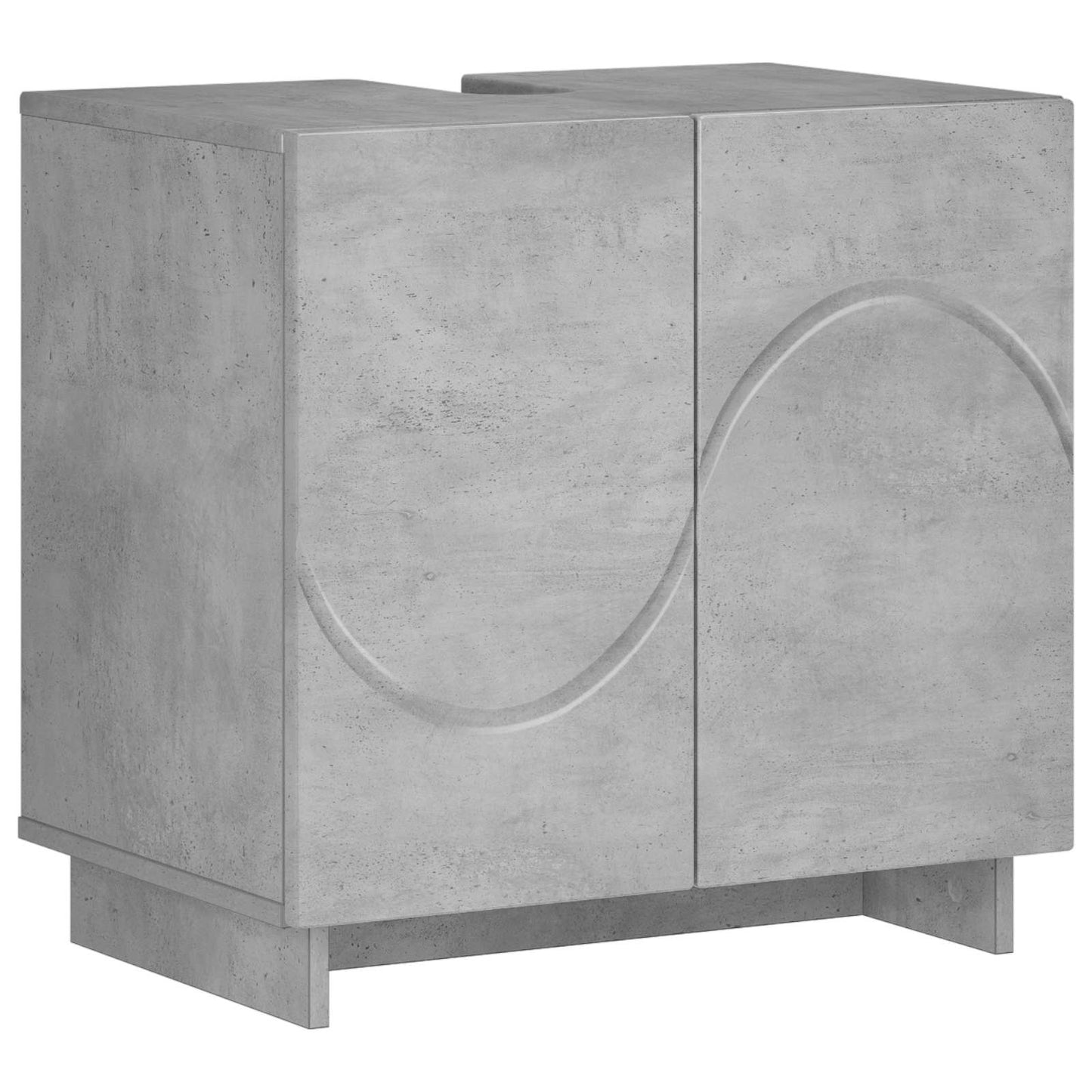 vidaXL Έπιπλο μπάνιου Γκρι Σκυροδέματος 60 x 41 x 58 cm