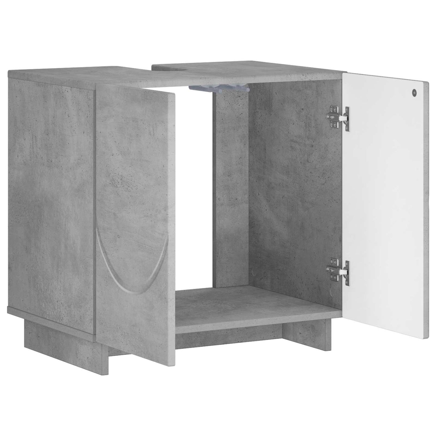 vidaXL Έπιπλο μπάνιου Γκρι Σκυροδέματος 60 x 41 x 58 cm
