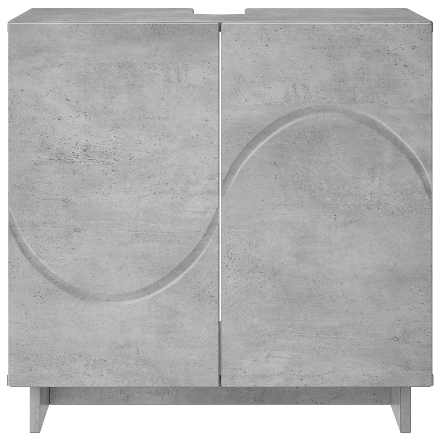 vidaXL Έπιπλο μπάνιου Γκρι Σκυροδέματος 60 x 41 x 58 cm