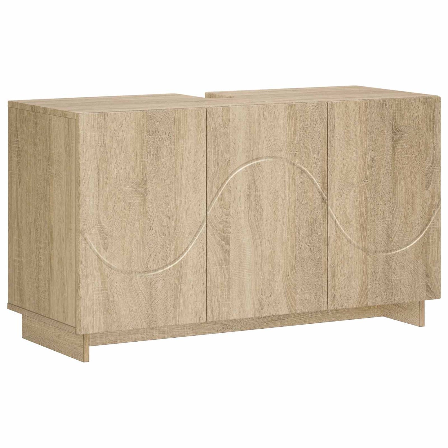 vidaXL Έπιπλο μπάνιου Sonoma Δρυς 101 x 41 x 58 cm Επεξεργασμένο ξύλο