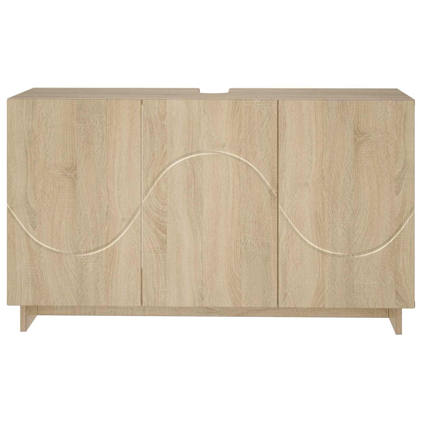 vidaXL Έπιπλο μπάνιου Sonoma Δρυς 101 x 41 x 58 cm Επεξεργασμένο ξύλο