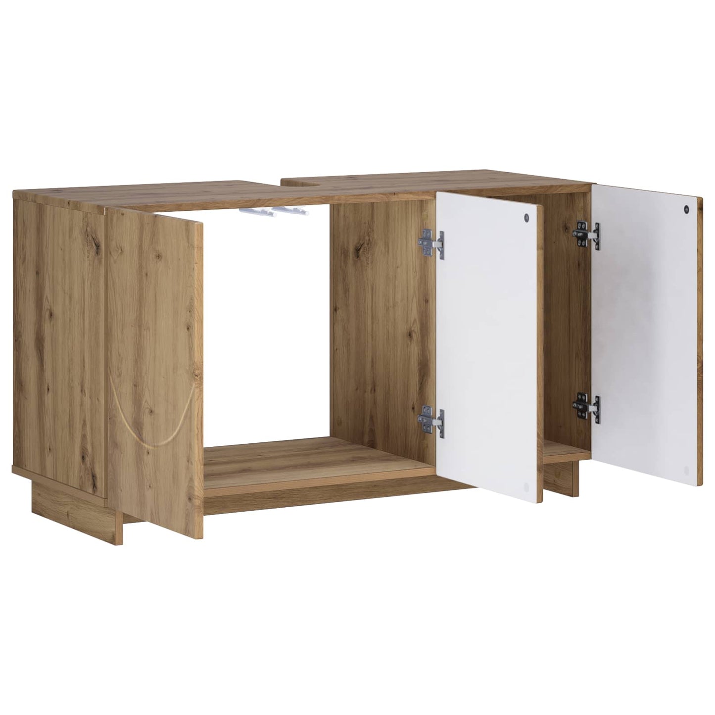 vidaXL Έπιπλο μπάνιου Artisan Δρυς 101 x 41 x 58 cm Επεξεργασμένο ξύλο