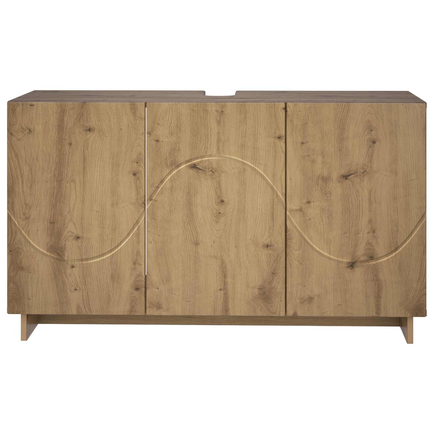 vidaXL Έπιπλο μπάνιου Artisan Δρυς 101 x 41 x 58 cm Επεξεργασμένο ξύλο