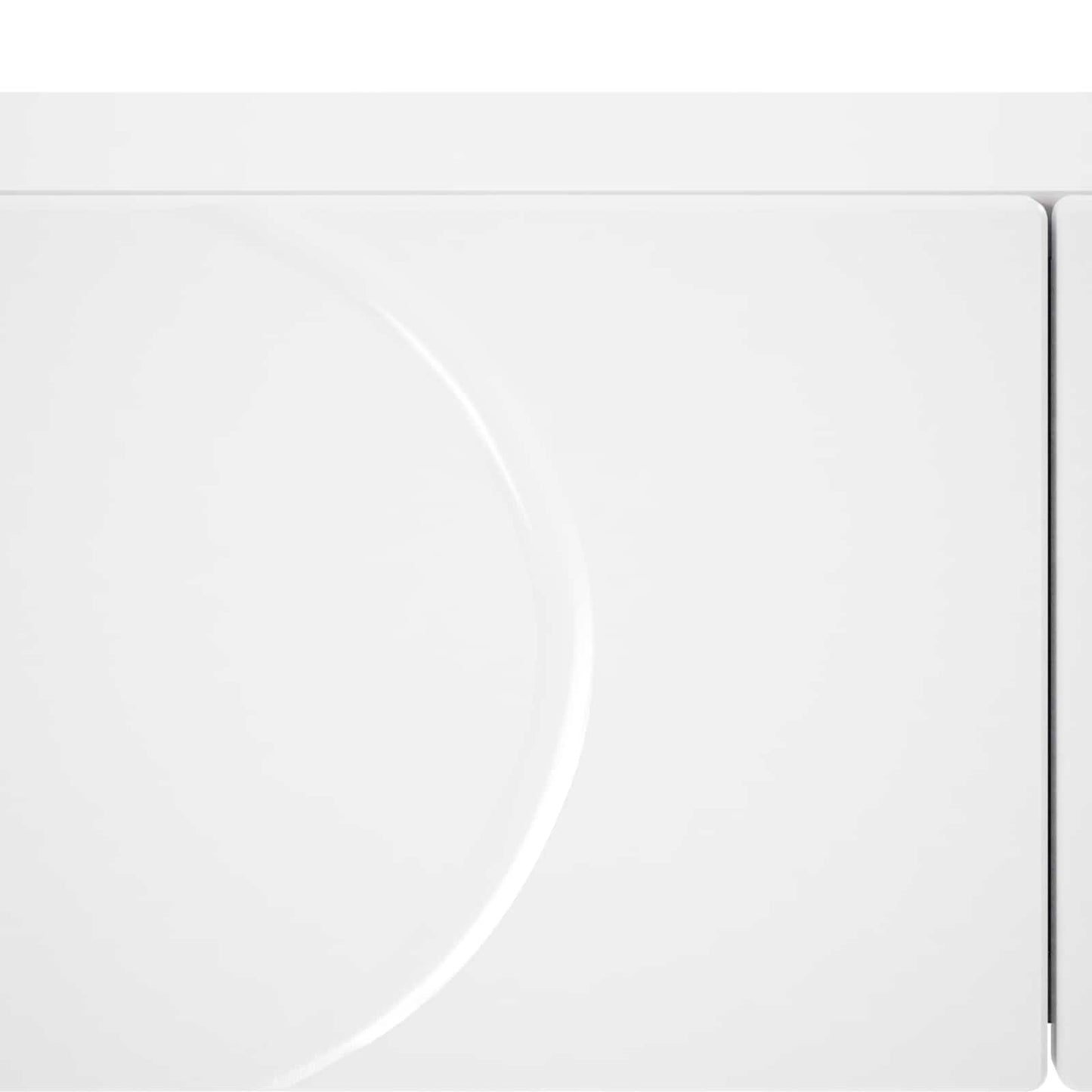 vidaXL Τραπέζι κονσόλας Λευκό 96,5 x 38 x 75 εκ. Επεξεργασμένο Ξύλο
