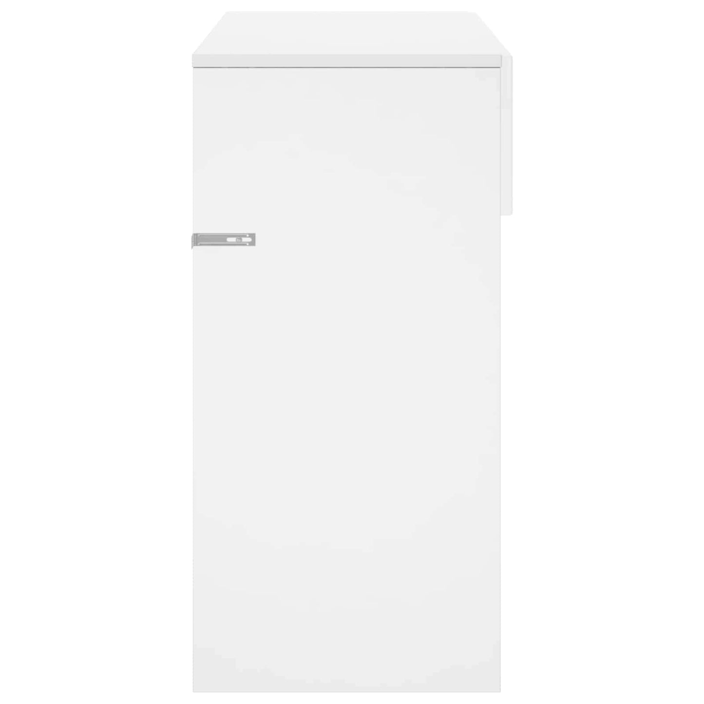 vidaXL Τραπέζι κονσόλας Λευκό 96,5 x 38 x 75 εκ. Επεξεργασμένο Ξύλο