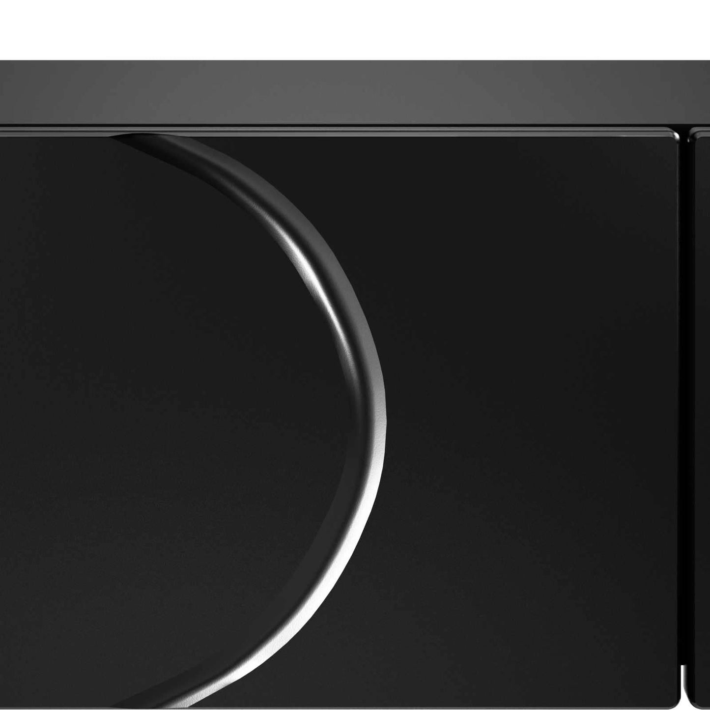vidaXL Τραπέζι κονσόλας Μαύρο 96,5 x 38 x 75 εκ. Επεξεργασμένο Ξύλο