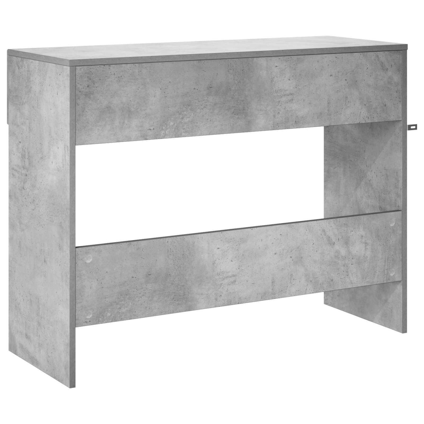 vidaXL Τραπέζι κονσόλας Γκρι Σκυροδέματος 96,5 x 38 x 75 εκ.