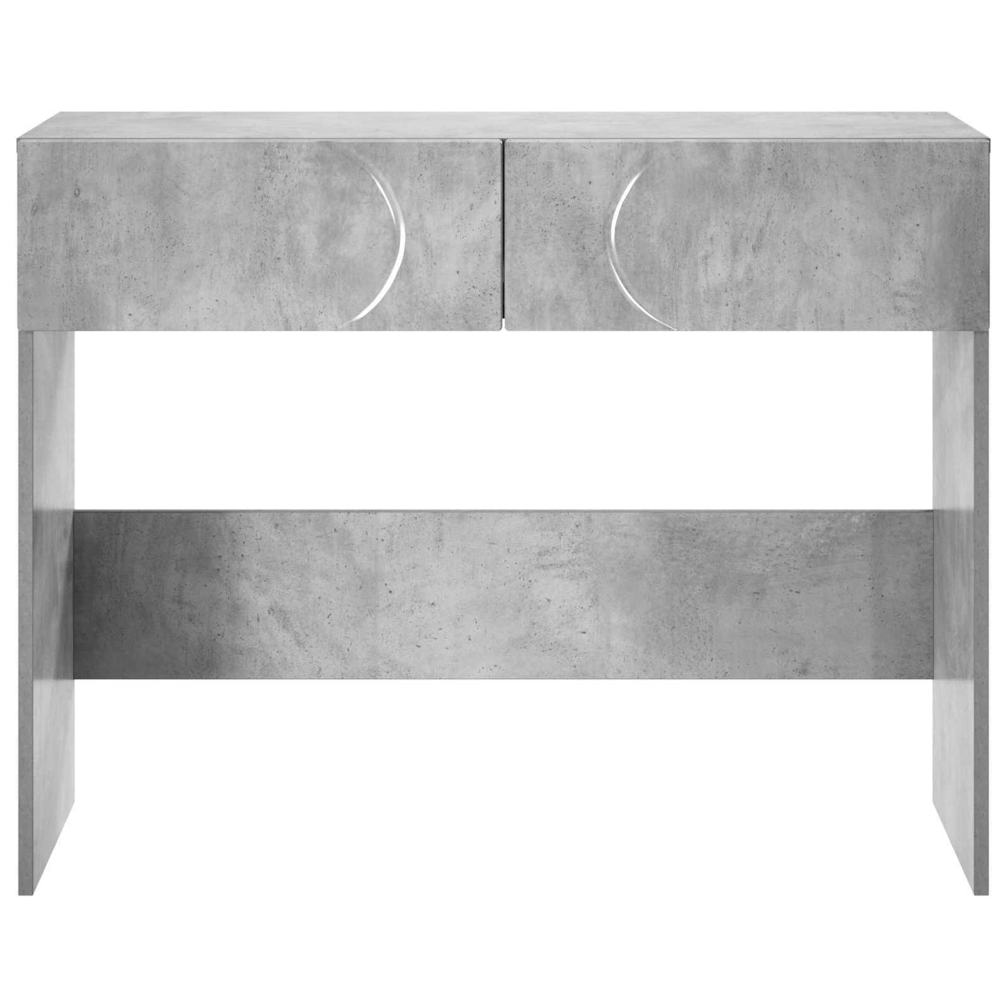 vidaXL Τραπέζι κονσόλας Γκρι Σκυροδέματος 96,5 x 38 x 75 εκ.
