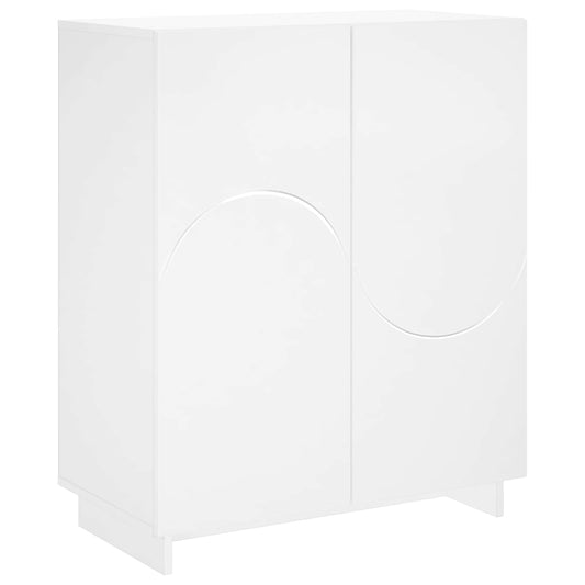 vidaXL Παπουτσοθήκη 73 x 38 x 87,5 εκ. Επεξεργασμένο Ξύλο Λευκό
