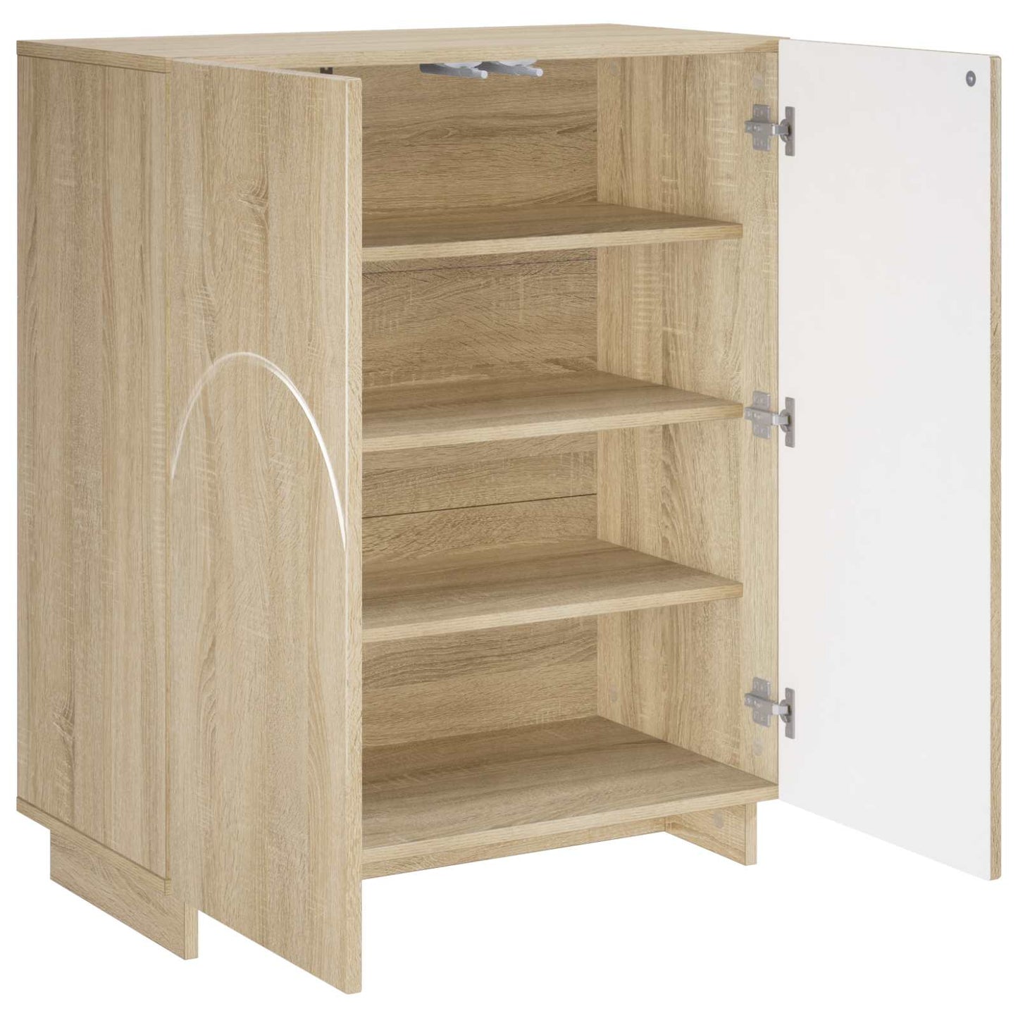 vidaXL Παπουτσοθήκη 73 x 38 x 87,5 εκ. Επεξεργασμένο Ξύλο Sonoma Δρυς