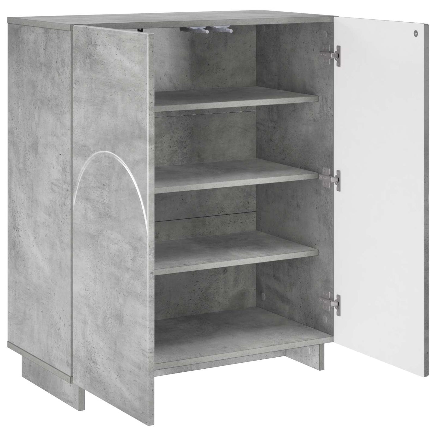 vidaXL Παπουτσοθήκη 73 x 38 x 87,5 εκ. Επεξεργασμένο Ξύλο