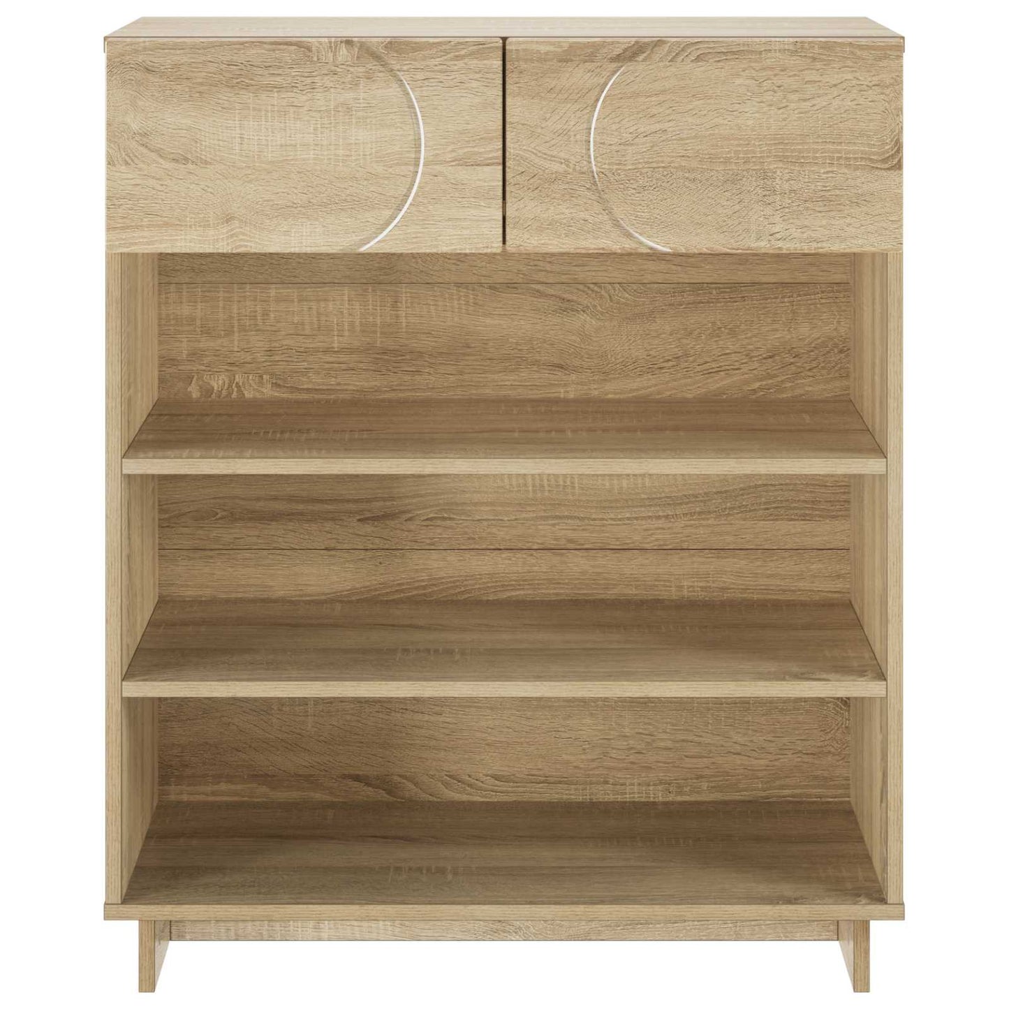 vidaXL Παπουτσοθήκη 73 x 38 x 87,5 εκ. Επεξεργασμένο ξύλο Sonoma Δρυς