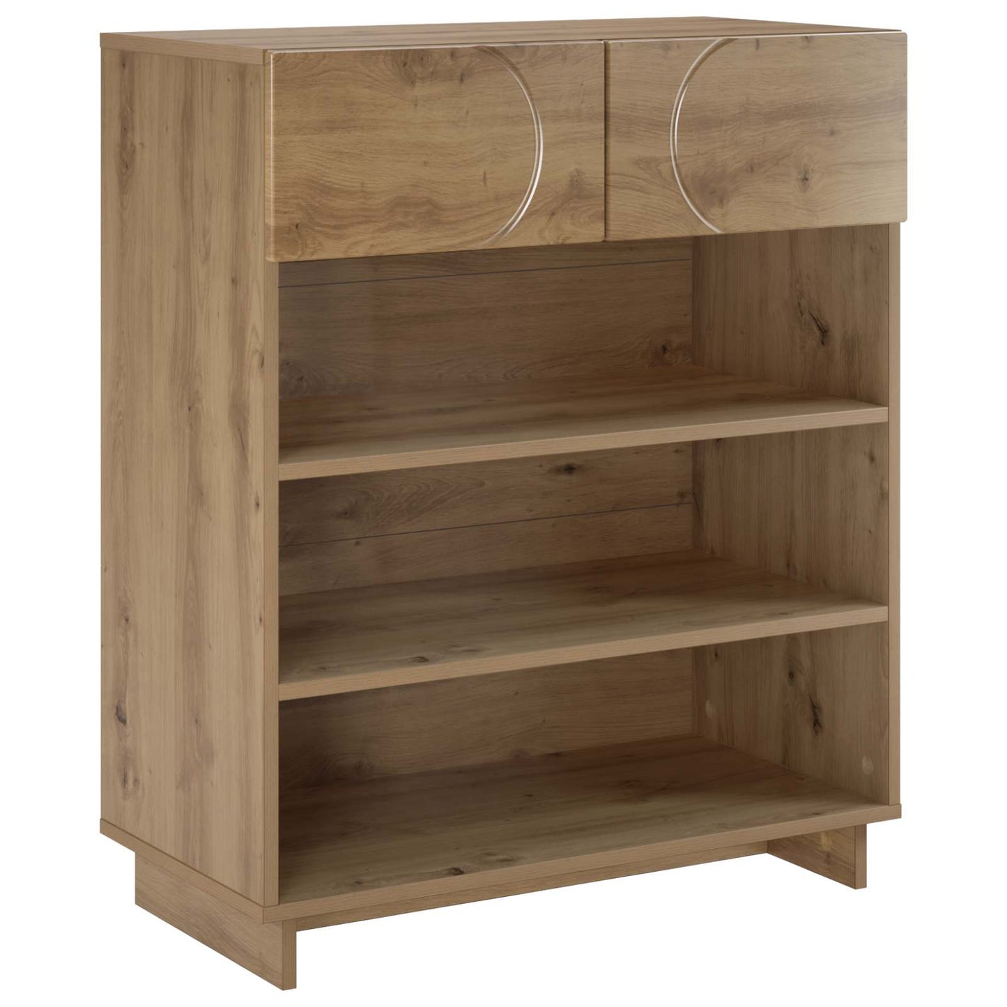vidaXL Παπουτσοθήκη 73 x 38 x 87,5 εκ. Επεξεργασμένο ξύλο Artisan Δρυς