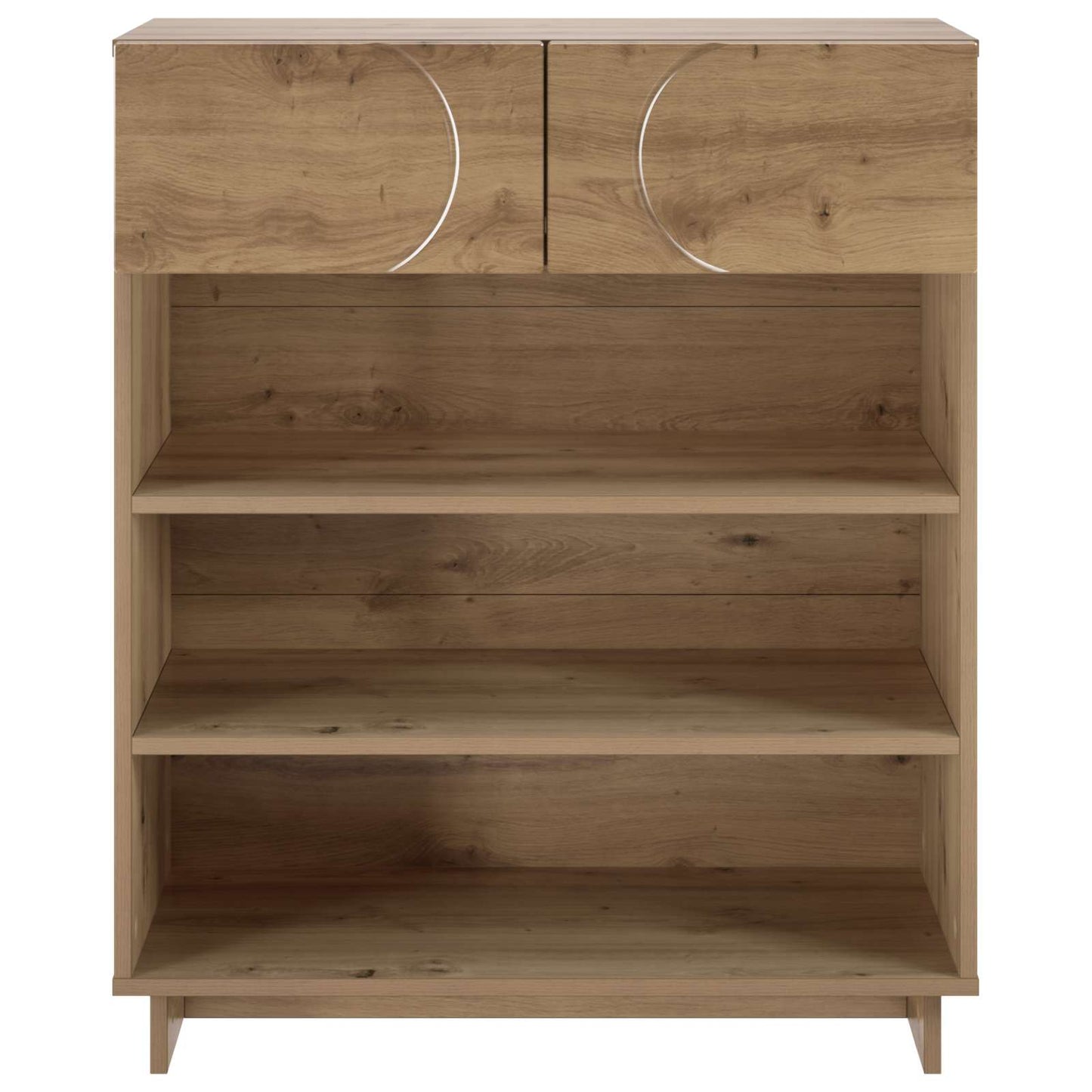vidaXL Παπουτσοθήκη 73 x 38 x 87,5 εκ. Επεξεργασμένο ξύλο Artisan Δρυς
