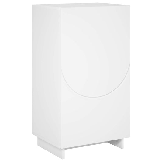 vidaXL Παπουτσοθήκη 48 x 38 x 87,5 εκ. Επεξεργασμένο ξύλο Λευκό