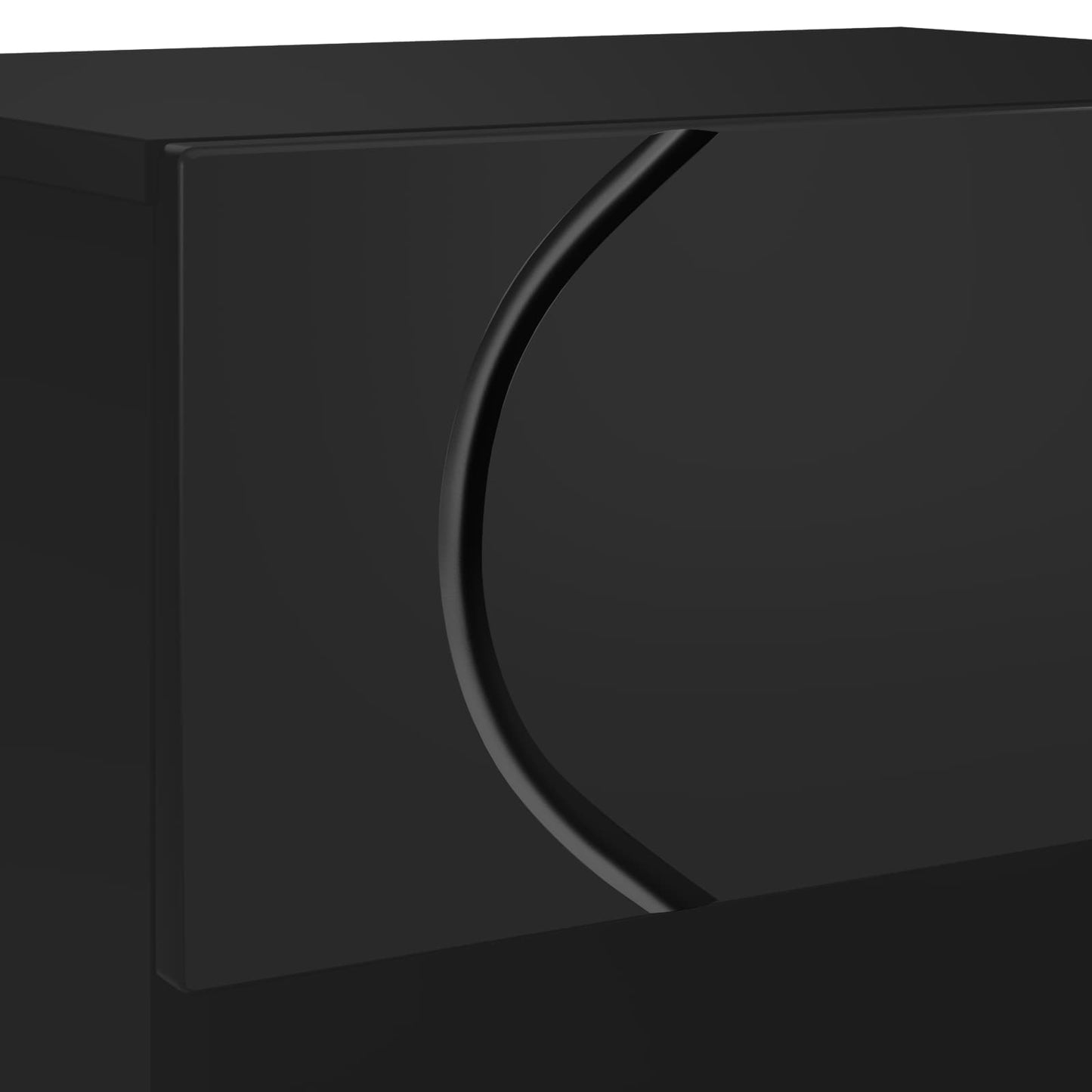 vidaXL Ντουλάπα Παπουτσιών 48 x 38 x 87,5 εκ. Επεξεργασμένο Ξύλο Μαύρο