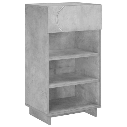 vidaXL Παπουτσοθήκη 48 x 38 x 87,5 εκ. Επεξεργασμένο ξύλο