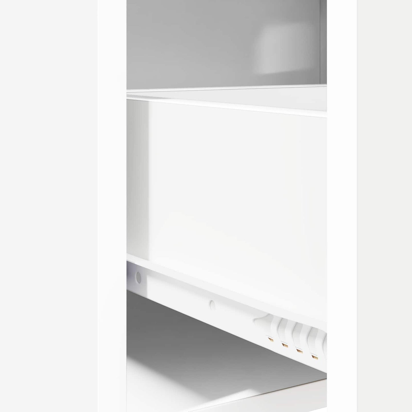 vidaXL Κομοδίνα Λευκό 40 x 30 x 60 cm Επεξεργασμένο Ξύλο