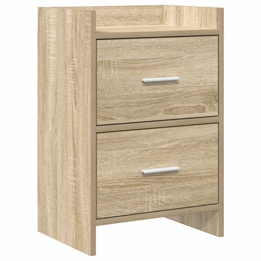 vidaXL Κομοδίνα Sonoma Δρυς 40 x 30 x 60 cm Επεξεργασμένο Ξύλο