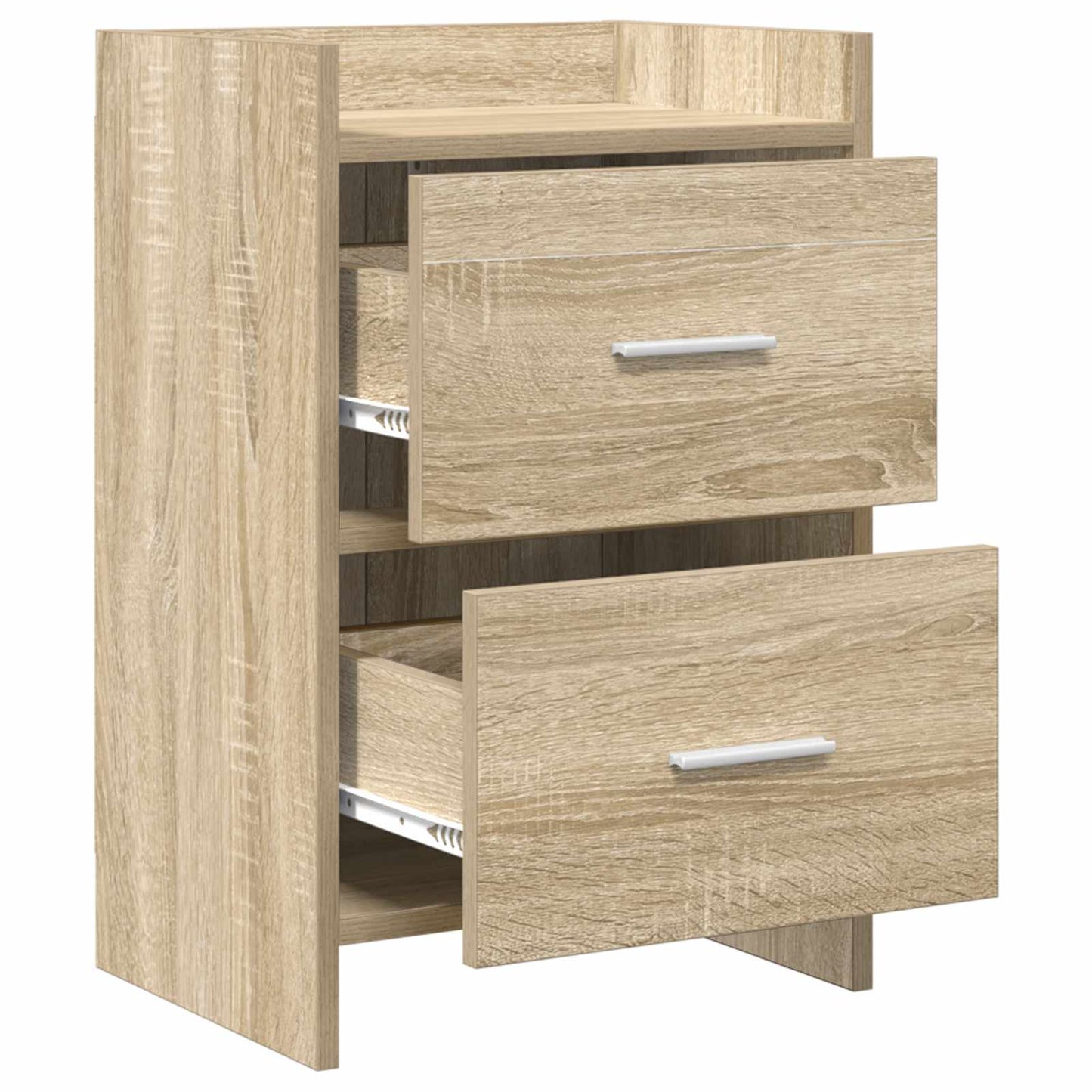 vidaXL Κομοδίνα 2 τμχ. Sonoma Δρυς 40 x 30 x 60 cm Επεξεργασμένο Ξύλο