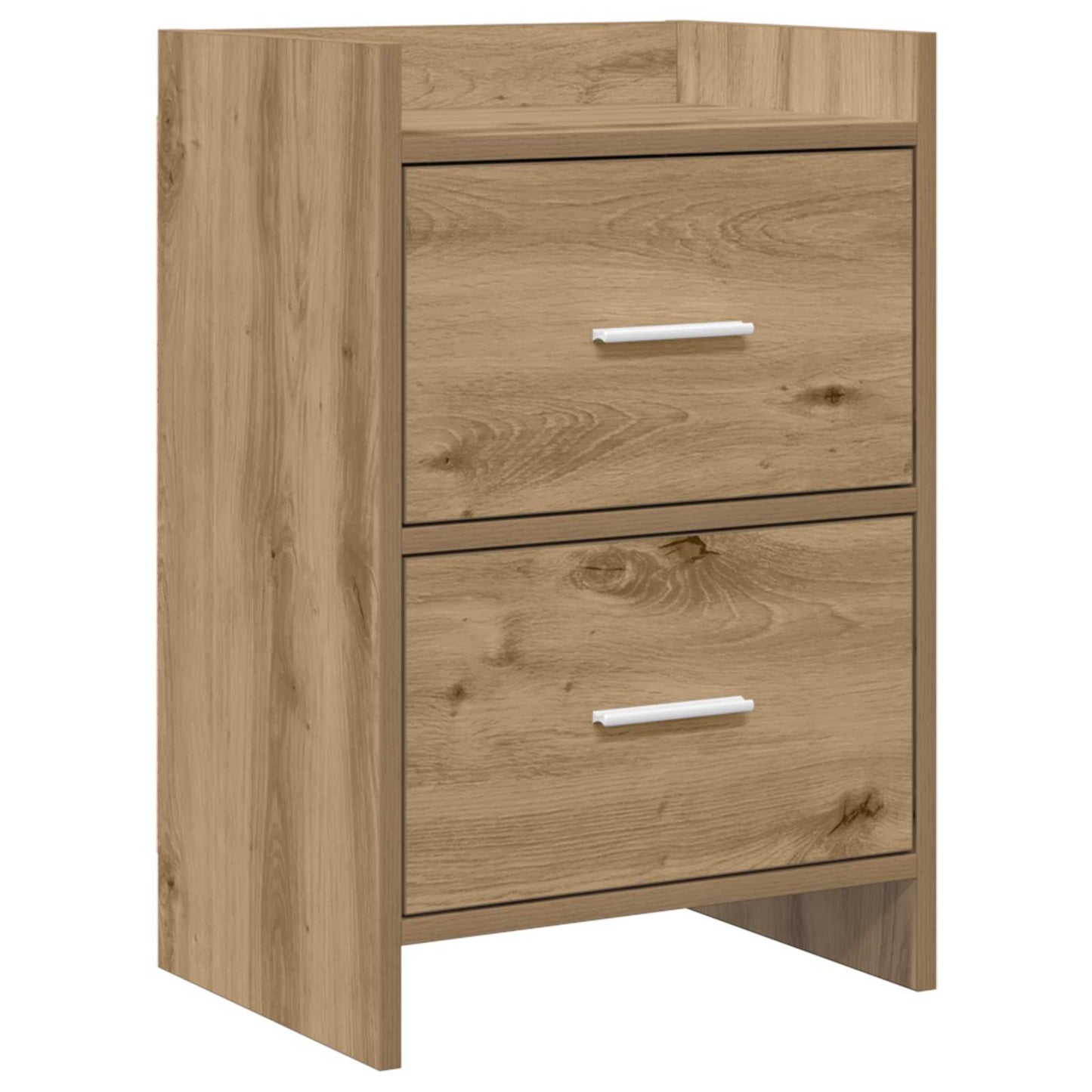 vidaXL Κομοδίνα Artisan Δρυς 40 x 30 x 60 cm Επεξεργασμένο Ξύλο
