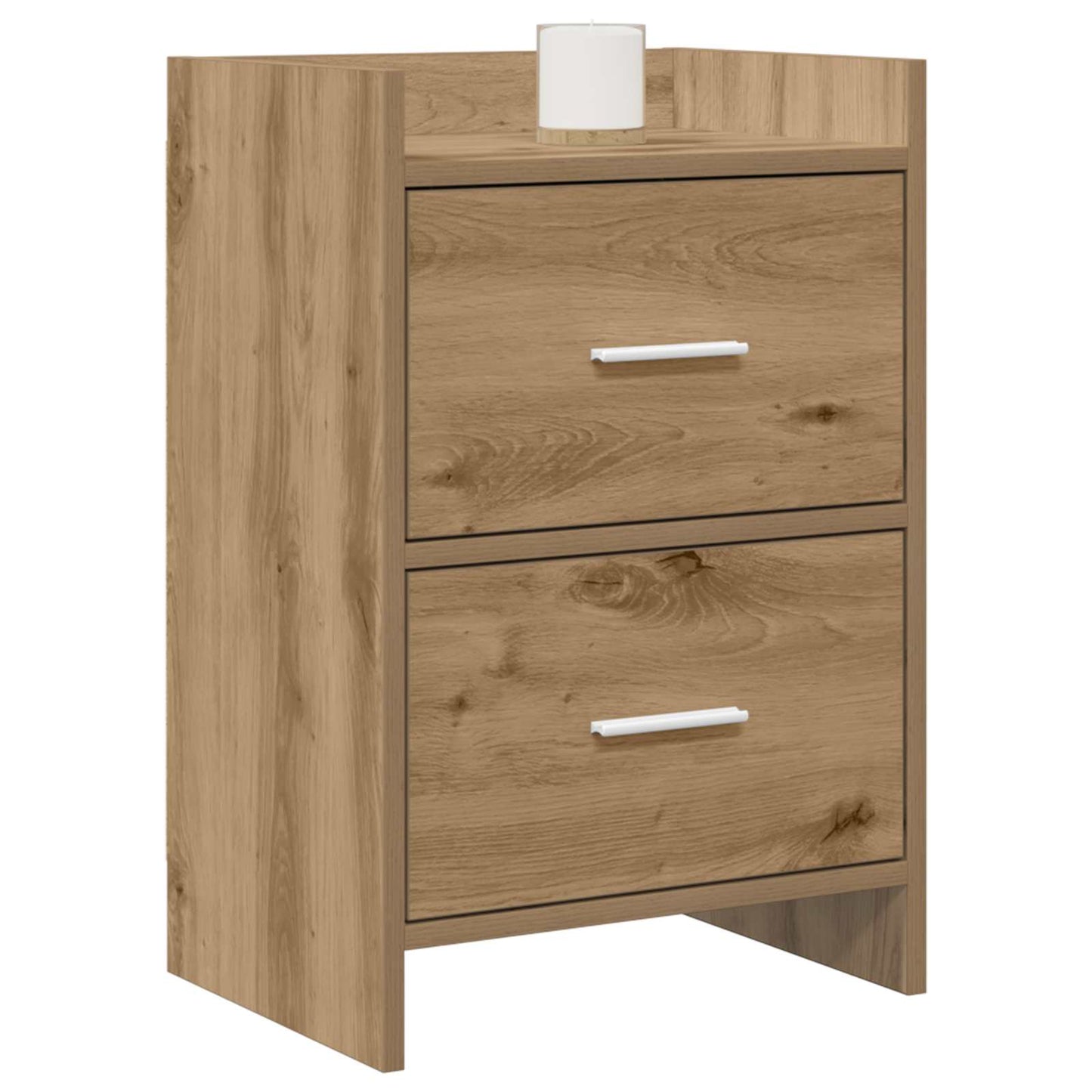 vidaXL Κομοδίνα Artisan Δρυς 40 x 30 x 60 cm Επεξεργασμένο Ξύλο