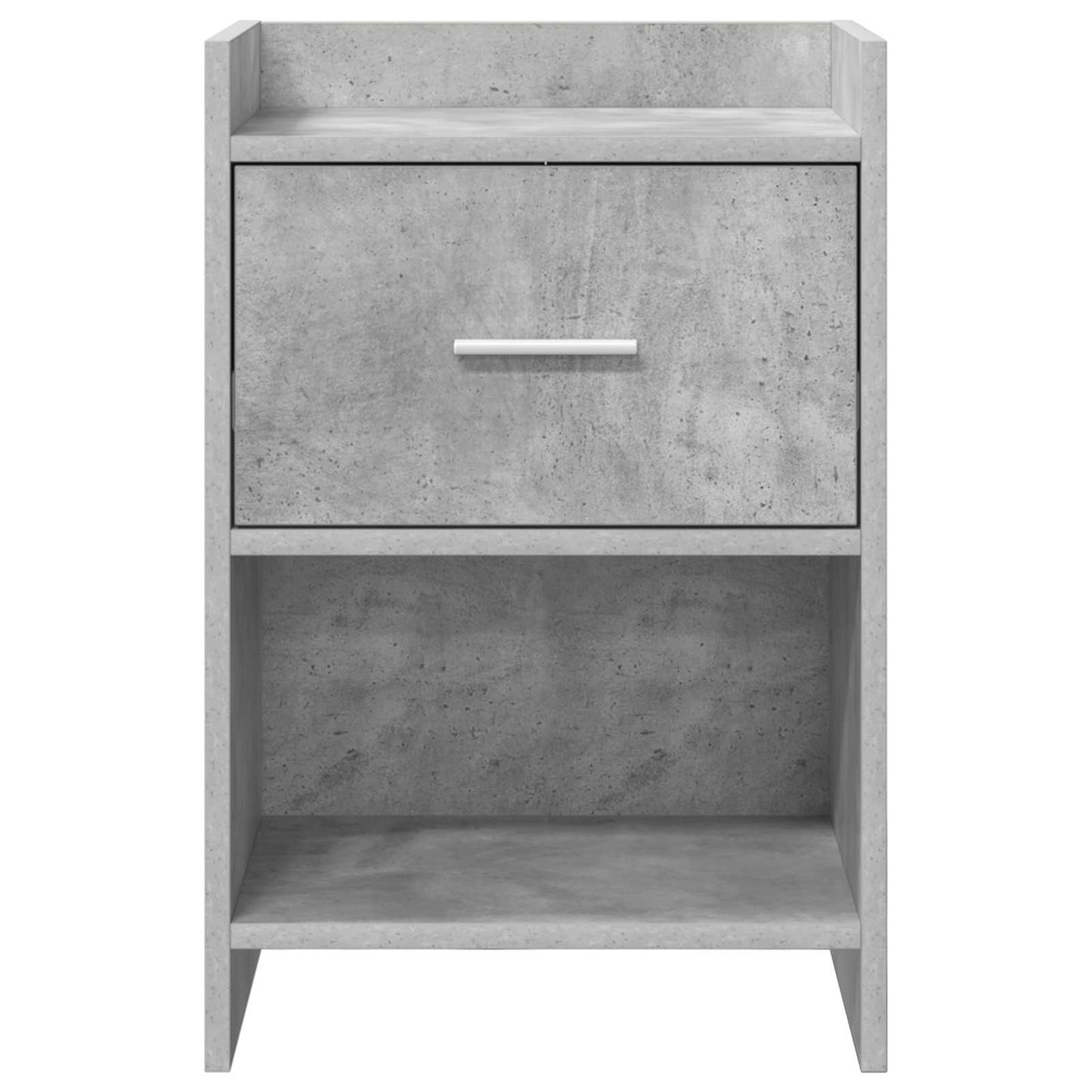vidaXL Κομοδίνα 2 τμχ. Γκρι Σκυροδέματος 40 x 30 x 60 cm