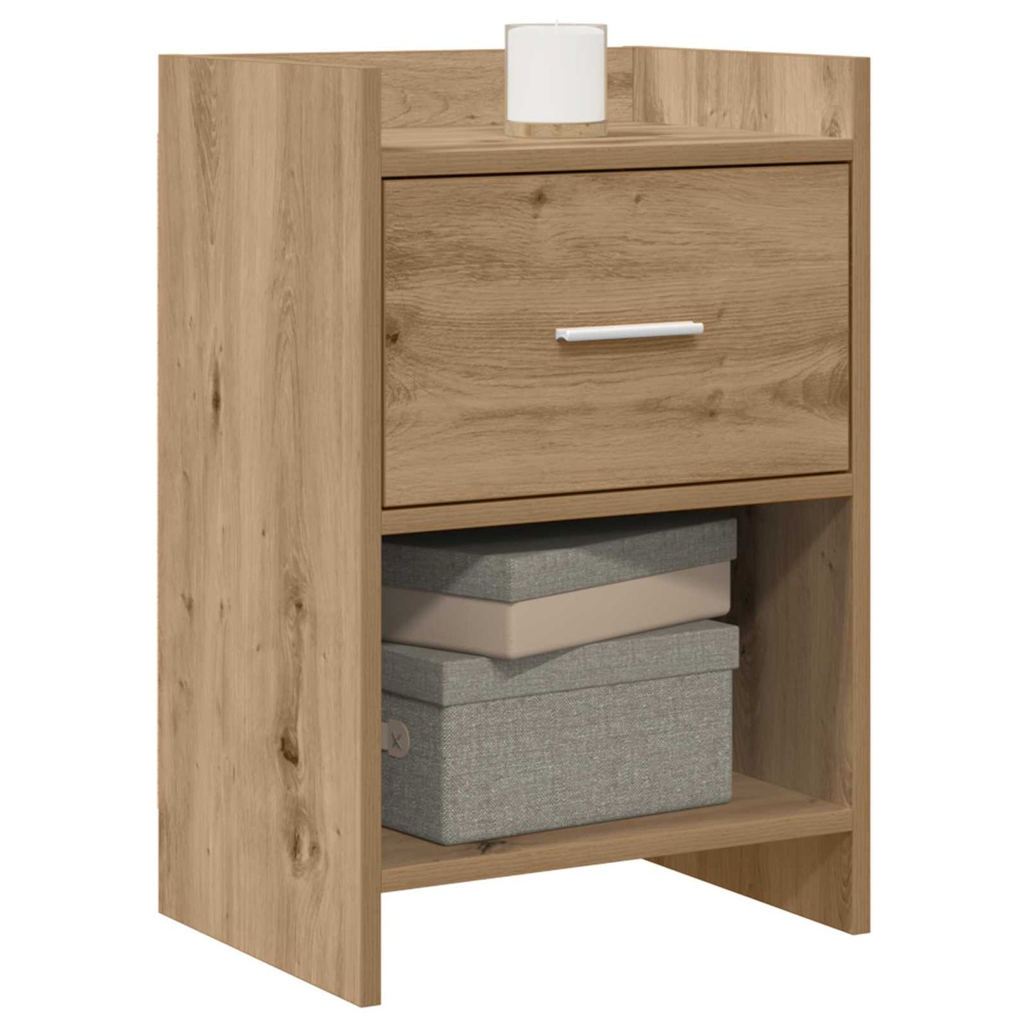 vidaXL Κομοδίνα 2 τμχ. Artisan Δρυς 40 x 30 x 60 cm Επεξεργασμένο Ξύλο