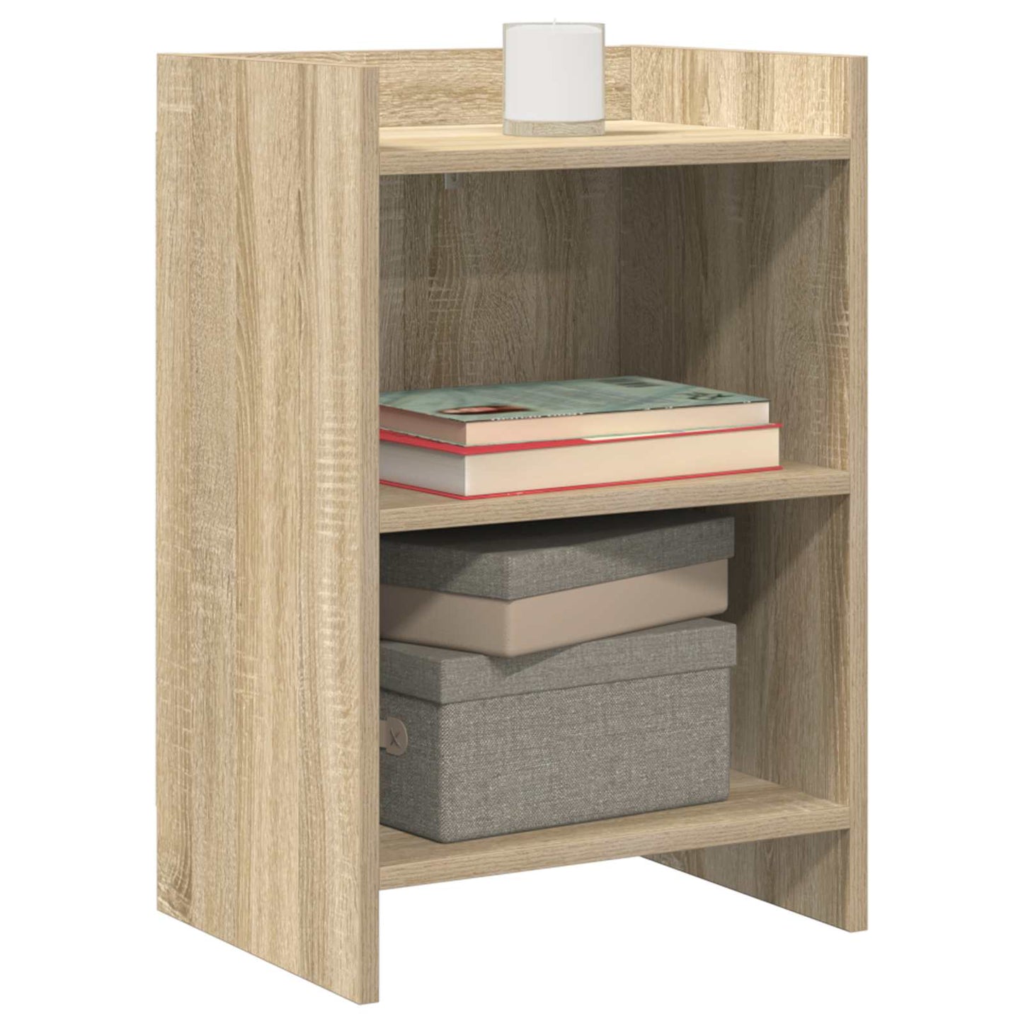 vidaXL Κομοδίνα Sonoma Δρυς 40 x 30 x 60 cm Επεξεργασμένο Ξύλο