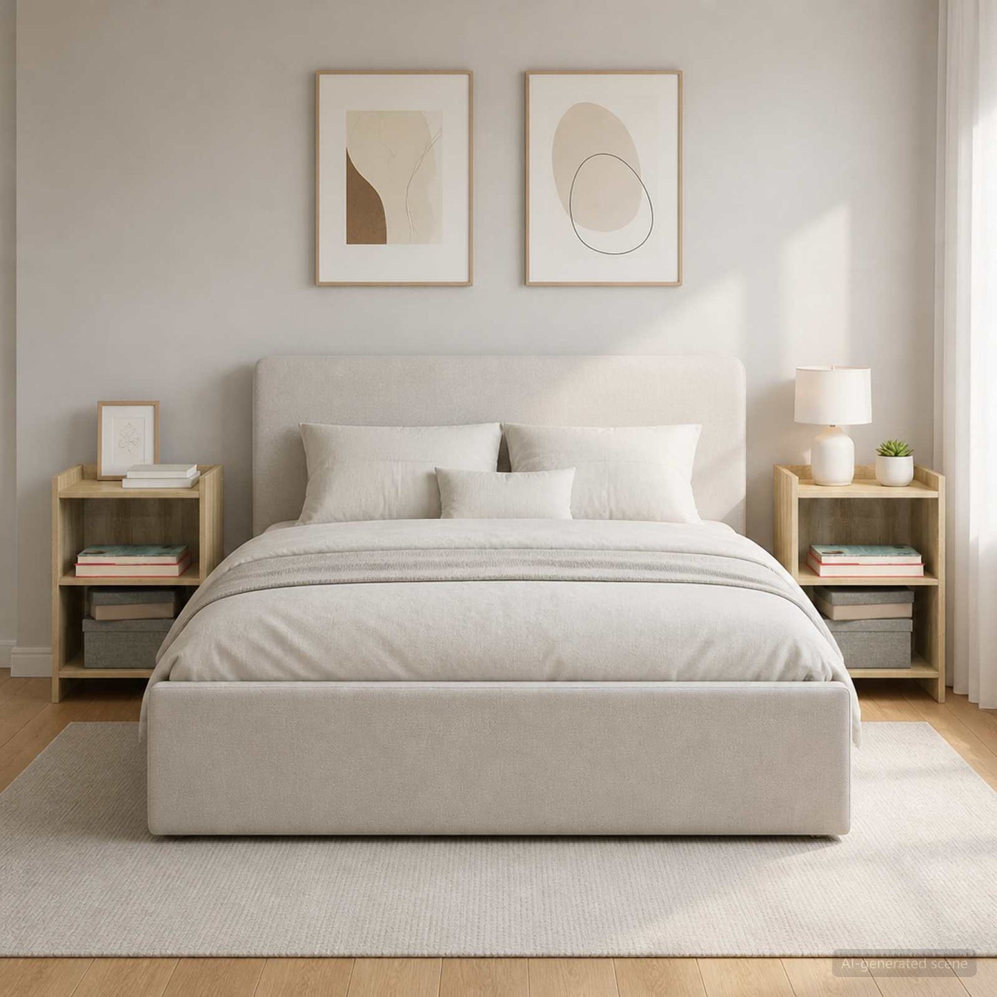 vidaXL Κομοδίνα 2 τμχ. Sonoma Δρυς 40 x 30 x 60 cm Επεξεργασμένο Ξύλο