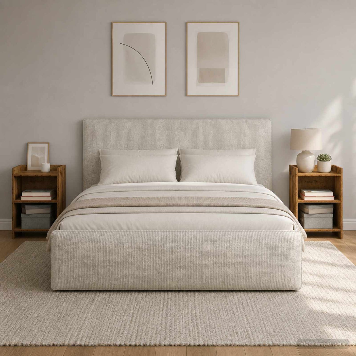 vidaXL Κομοδίνα 2 τμχ. Παλαιωμένο ξύλο 40 x 30 x 60 cm