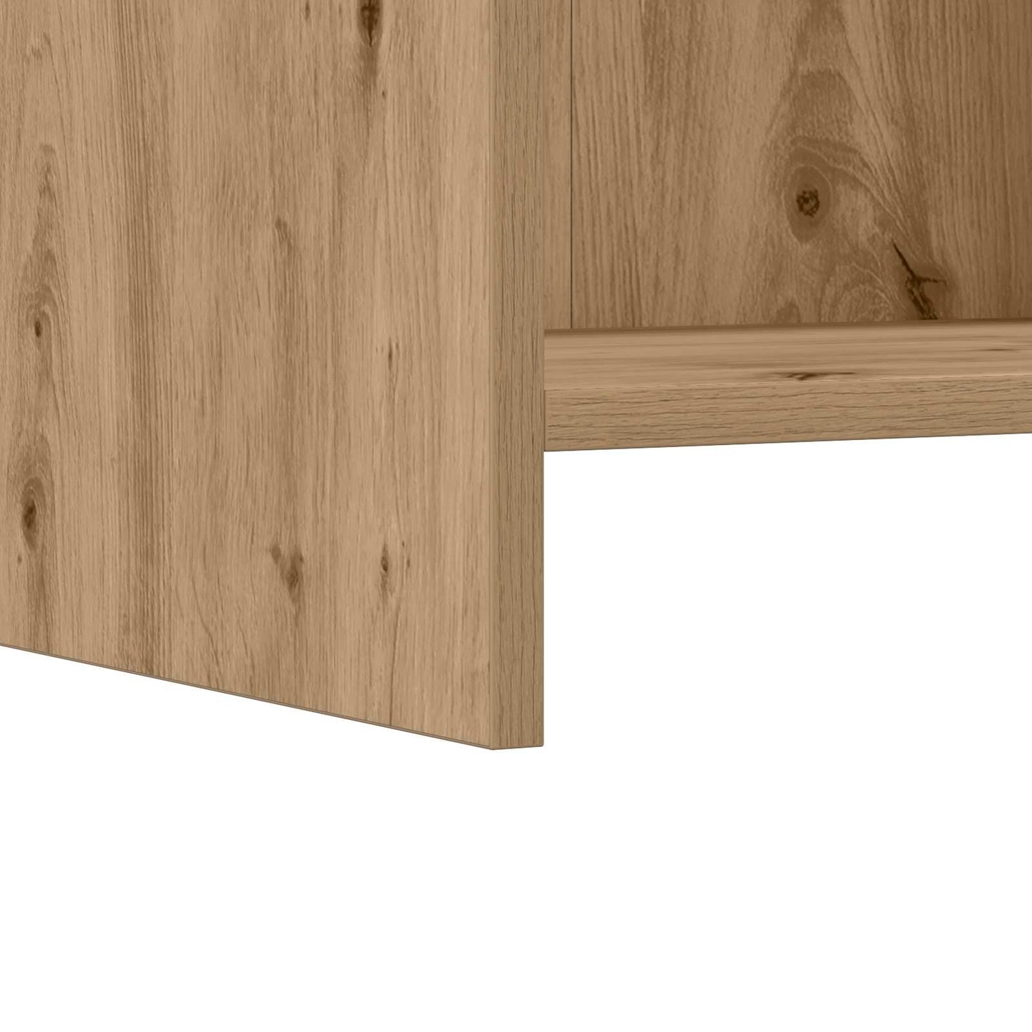 vidaXL Κομοδίνα 2 τμχ. Artisan Δρυς 40 x 30 x 60 cm Επεξεργασμένο Ξύλο