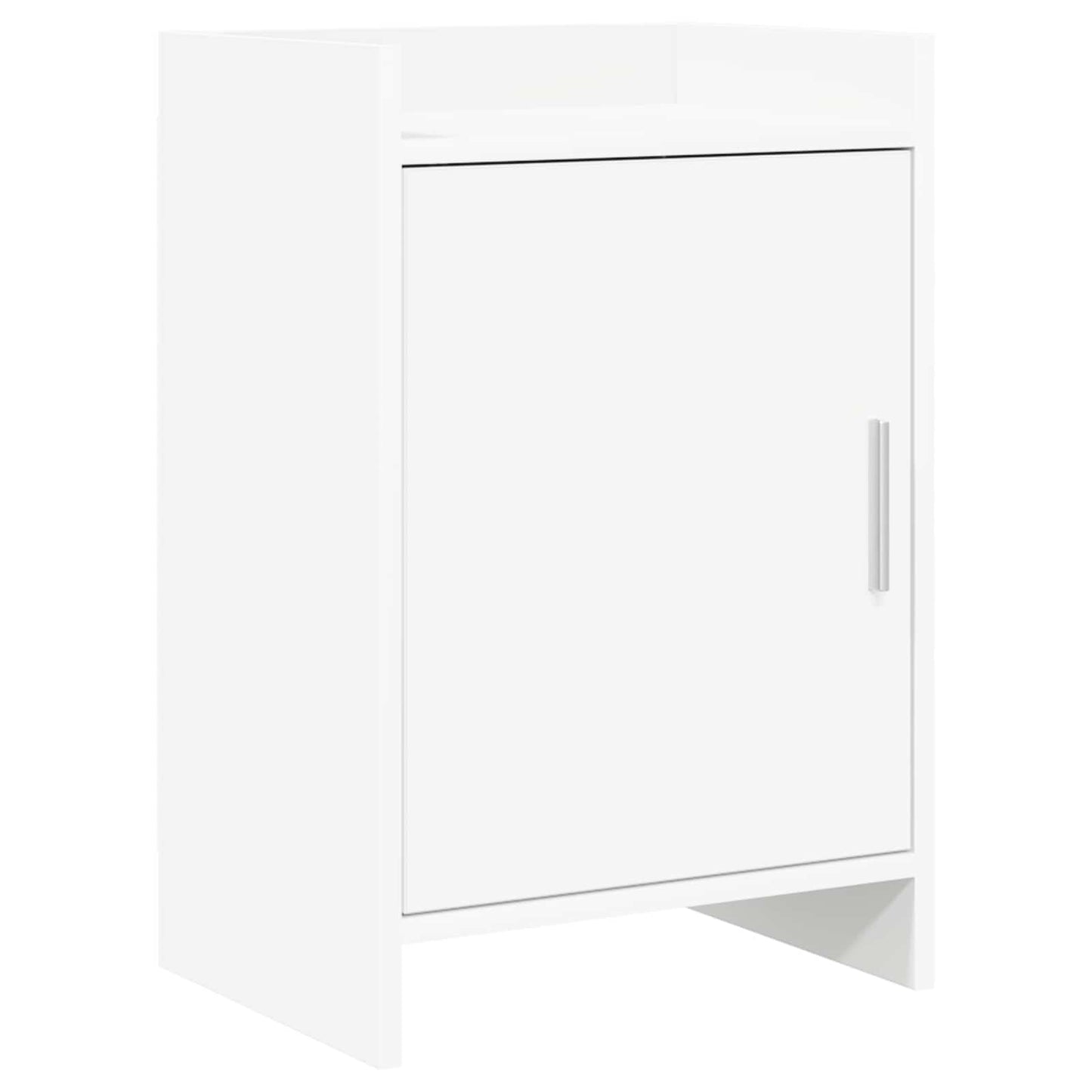 vidaXL Κομοδίνα Λευκό 40 x 30 x 60 cm Επεξεργασμένο Ξύλο