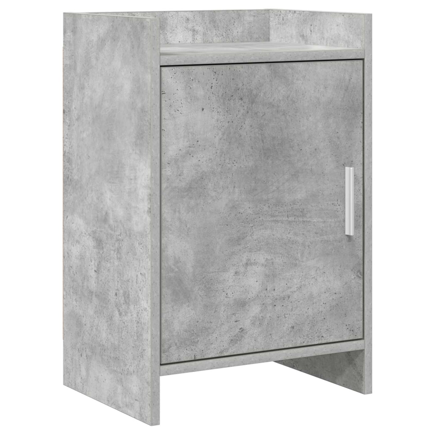 vidaXL Κομοδίνα Γκρι Σκυροδέματος 40 x 30 x 60 cm Επεξεργασμένο Ξύλο