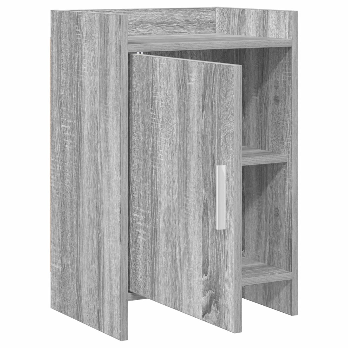 vidaXL Κομοδίνα Γκρι Sonoma 40 x 30 x 60 cm Επεξεργασμένο Ξύλο