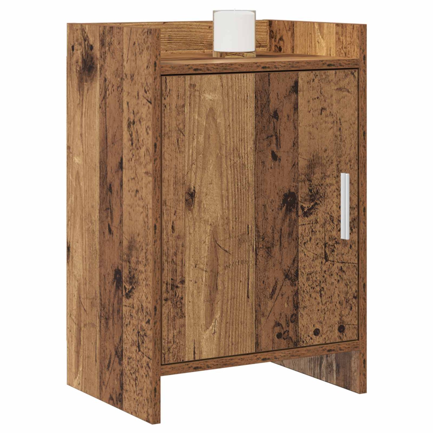 vidaXL Κομοδίνα Παλαιωμένο ξύλο 40 x 30 x 60 cm Επεξεργασμένο Ξύλο