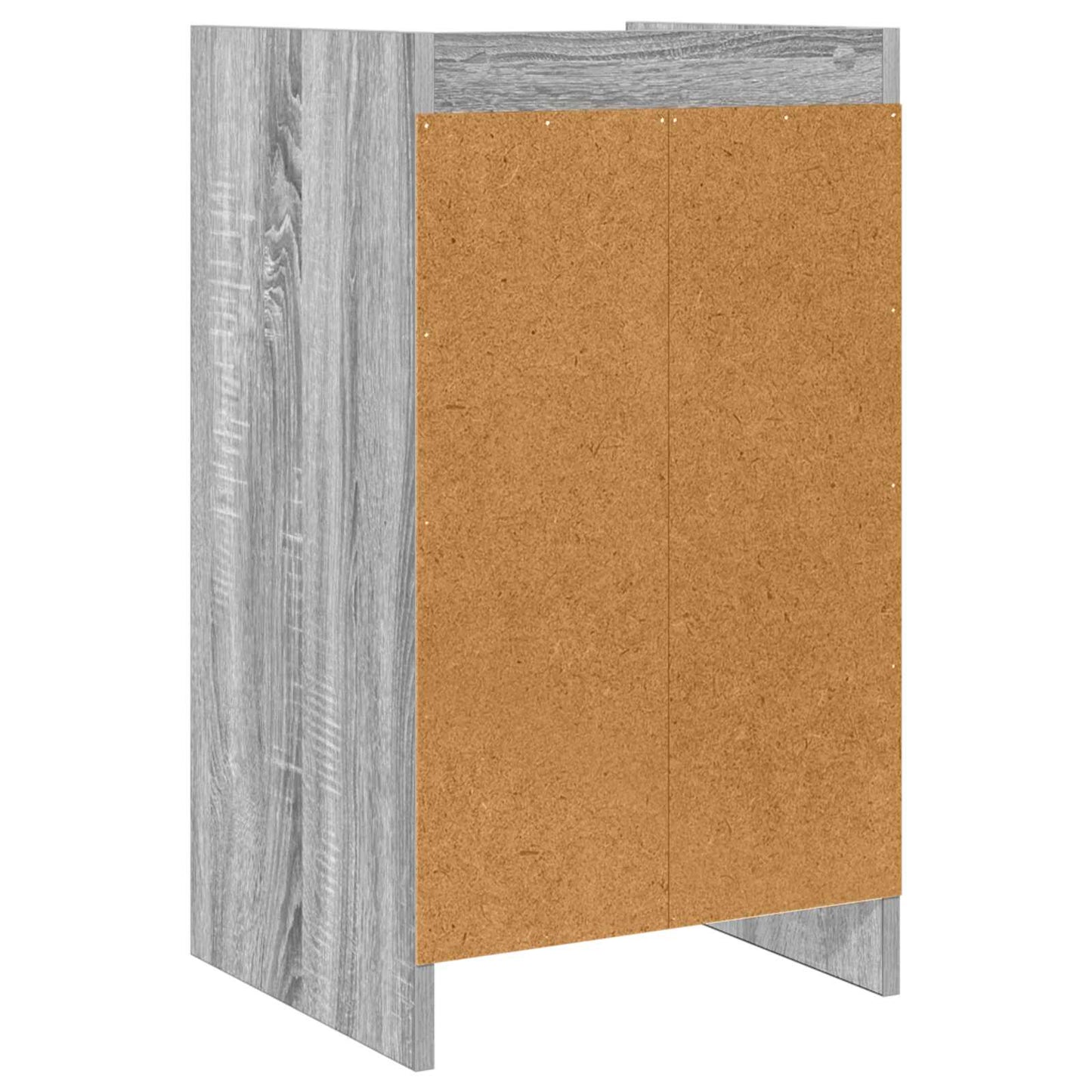 vidaXL Κομοδίνα Γκρι Sonoma 40 x 36 x 70 εκ. Επεξεργασμένο Ξύλο