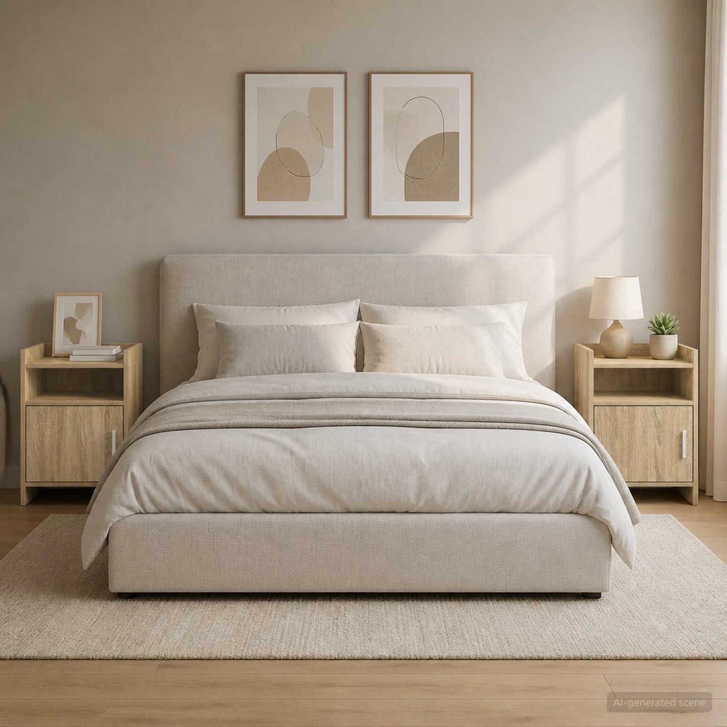 vidaXL Κομοδίνα 2 τμχ. Sonoma Δρυς 40 x 36 x 60 εκ Επεξεργασμένο Ξύλο