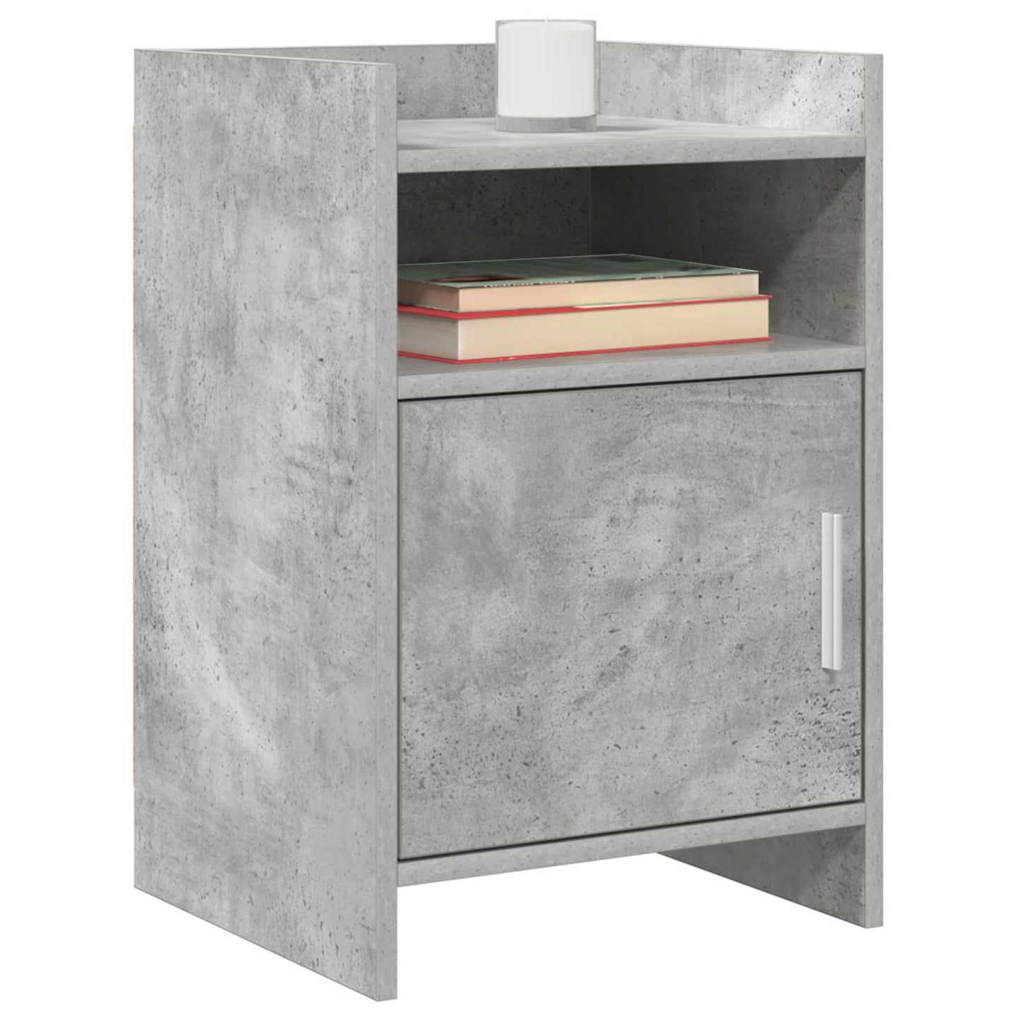vidaXL Κομοδίνα 2 τμχ. Γκρι Σκυροδέματος 40 x 36 x 60 εκ
