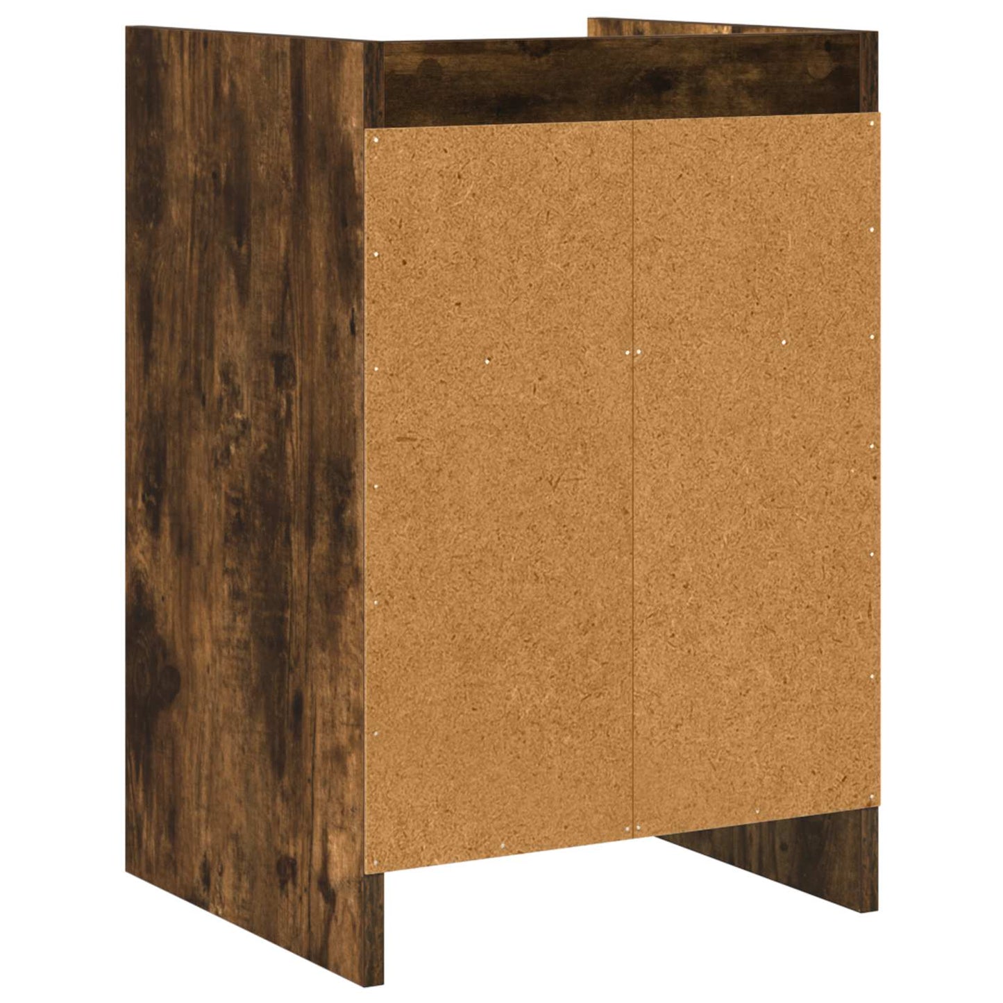 vidaXL Κομοδίνα 2 τμχ. Καπνισμένο Ξύλο Δρυός 40 x 36 x 60 εκ