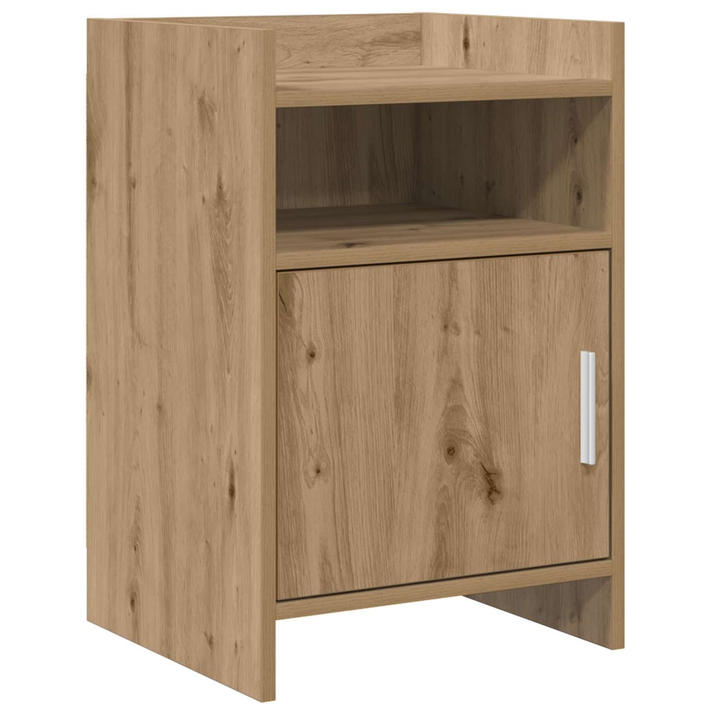 vidaXL Κομοδίνα Artisan Δρυς 40 x 36 x 60 εκ Επεξεργασμένο Ξύλο