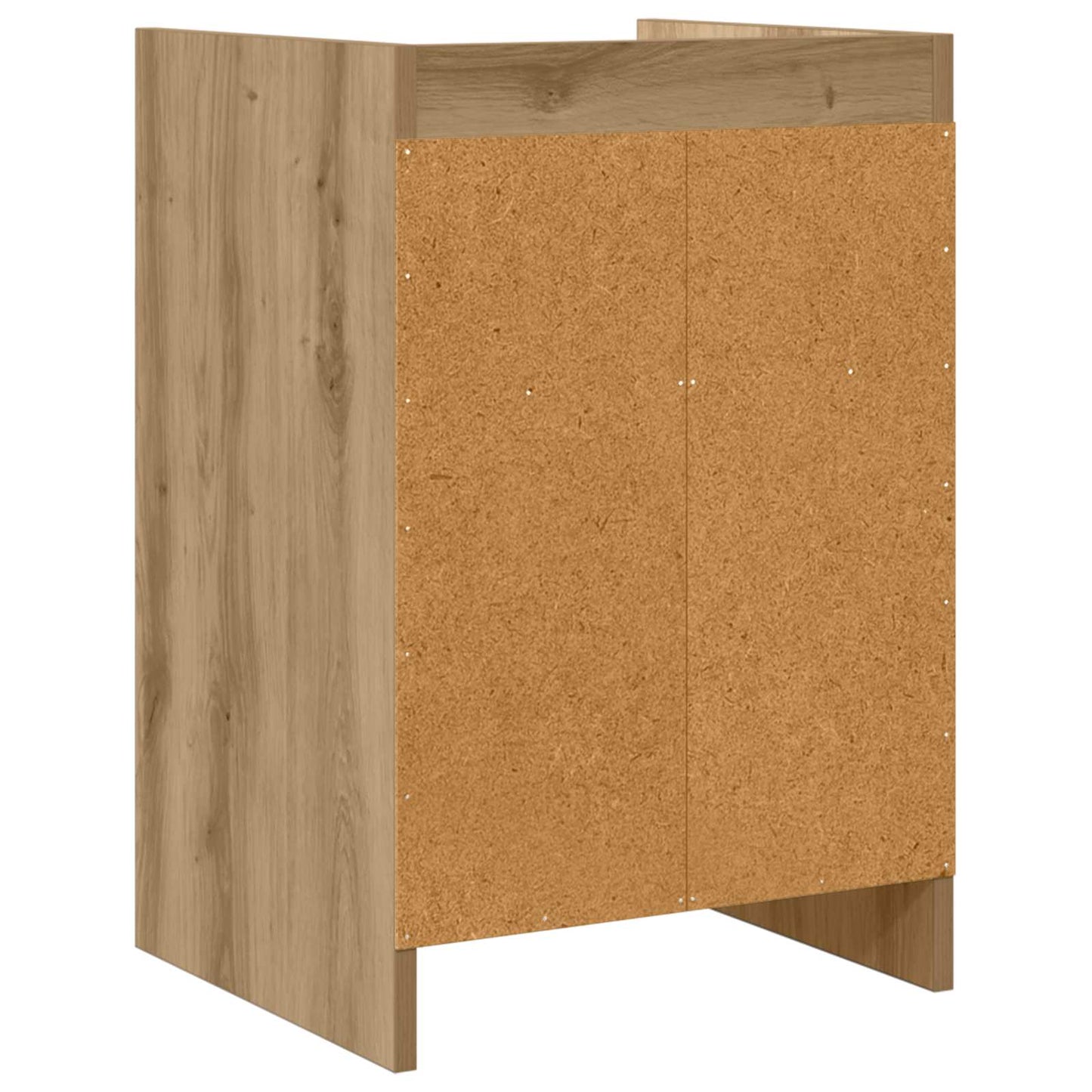vidaXL Κομοδίνα 2 τμχ. Artisan Δρυς 40 x 36 x 60 εκ Επεξεργασμένο Ξύλο