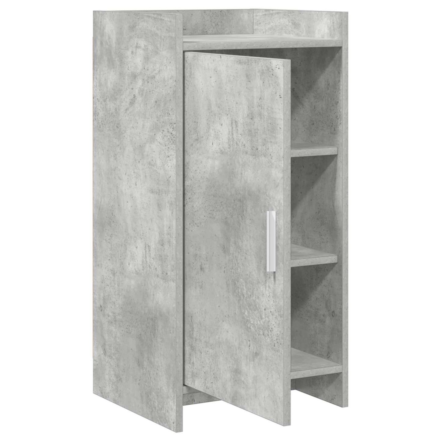vidaXL Πλαϊνό γραφείο Γκρι Σκυροδέματος 40 x 36 x 80 εκ