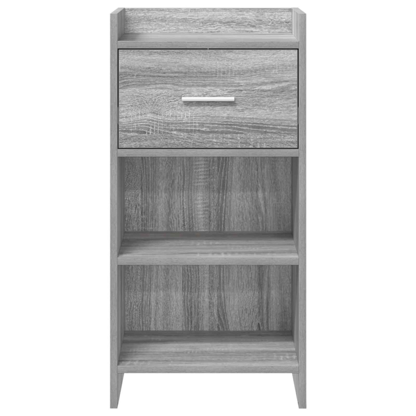 vidaXL Πλαϊνό γραφείο Γκρι Sonoma 40 x 36 x 80 εκ Επεξεργασμένο Ξύλο