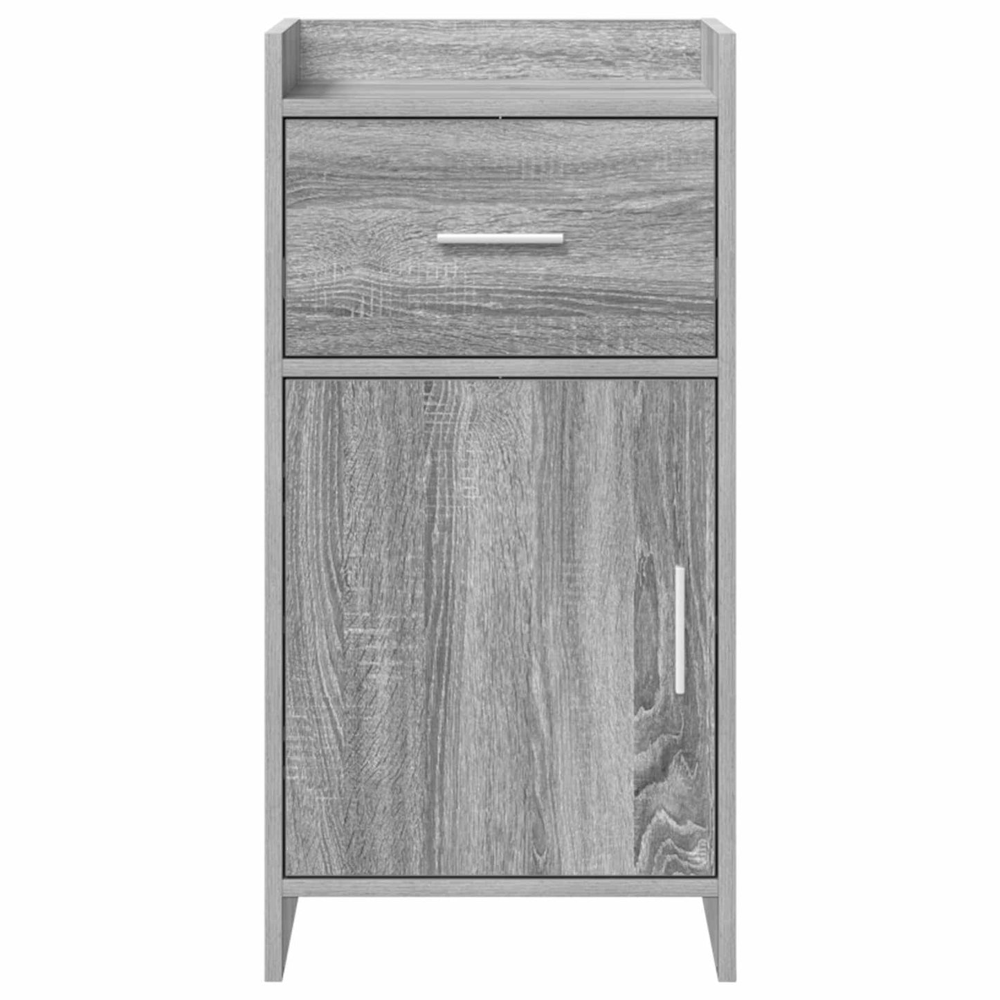 vidaXL Πλαϊνό γραφείο Γκρι Sonoma 40 x 36 x 80 εκ Επεξεργασμένο Ξύλο