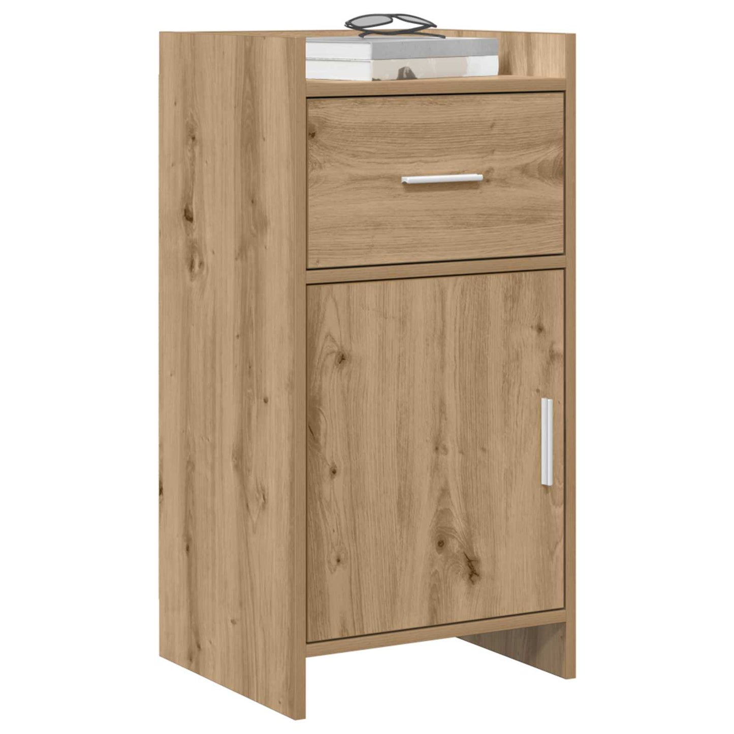 vidaXL Πλαϊνό γραφείο Artisan Δρυς 40 x 36 x 80 εκ Επεξεργασμένο Ξύλο