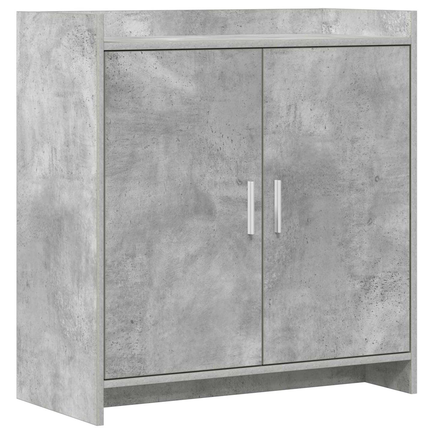 vidaXL Πλαϊνό γραφείο Γκρι Σκυροδέματος 72 x 36 x 80 εκ.